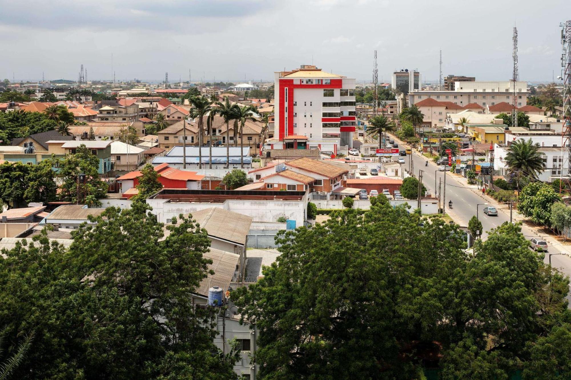 Lagos Marriott Hotel Ikeja Exteriör bild
